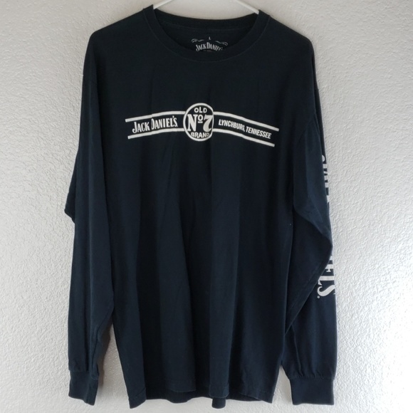 Jack Daniels Other - Jack Daniel's large long sleeve black tshirt